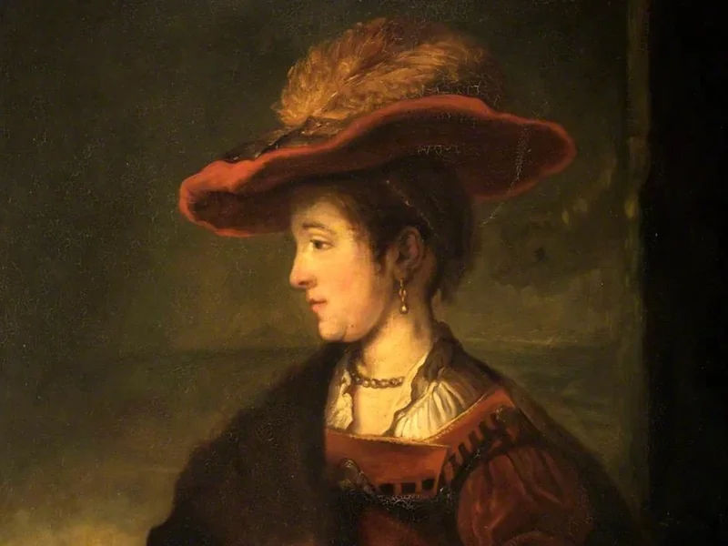 1830-Charles Felu - Saskia van Uylenburgh - dopo Rembrandt